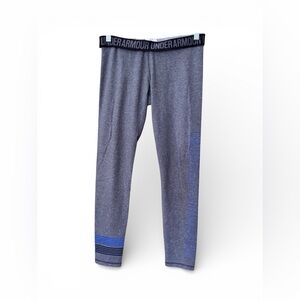 Under Armour Women’s 7/8 Leggings - logo waistband - size Medium